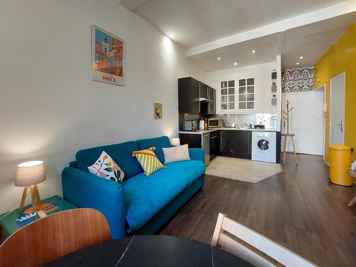 Rossetti 4 Pers Vecchia Nizza Wifi Apartment Luaran gambar