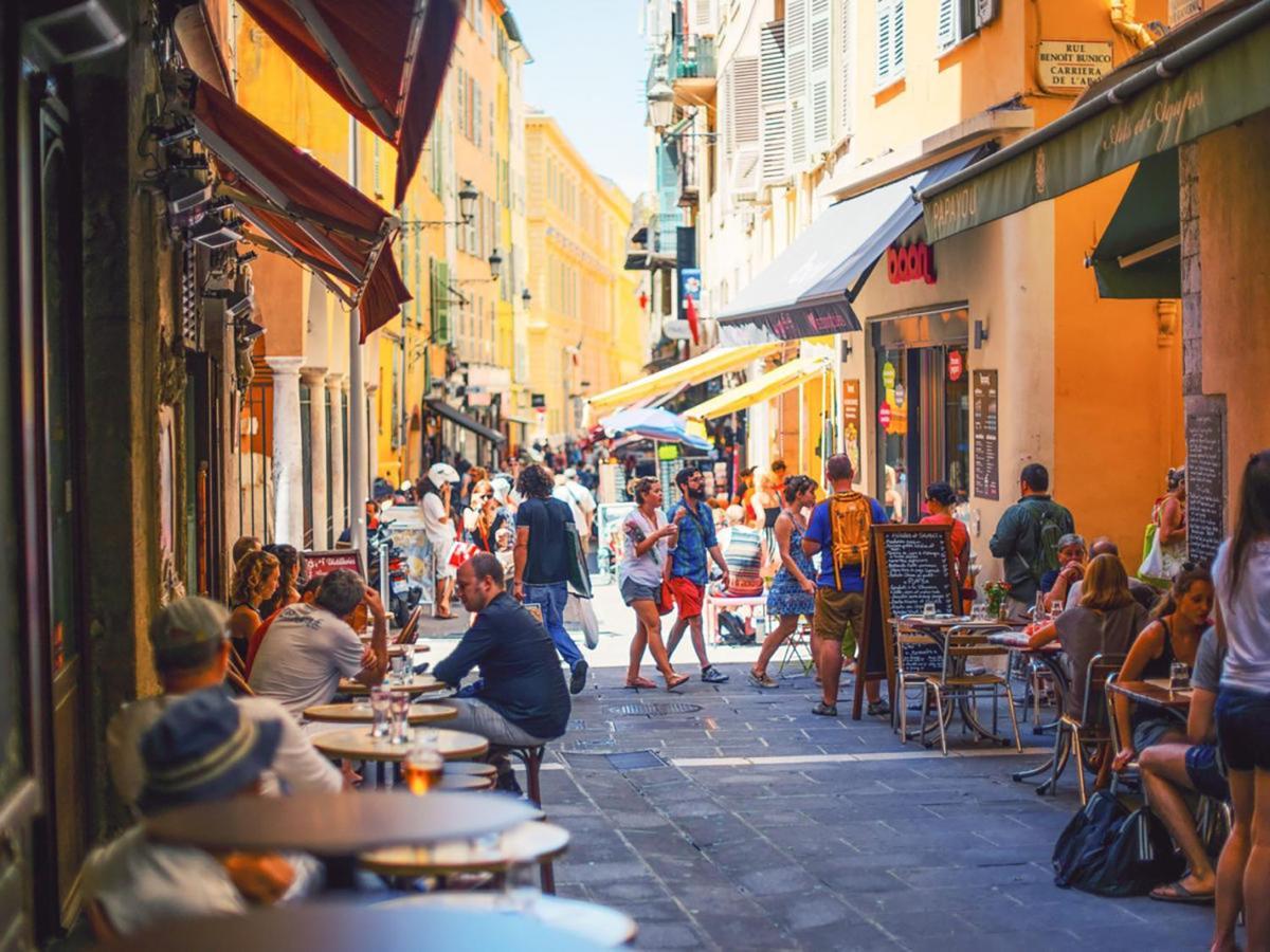 Rossetti 4 Pers Vecchia Nizza Wifi Apartment Luaran gambar