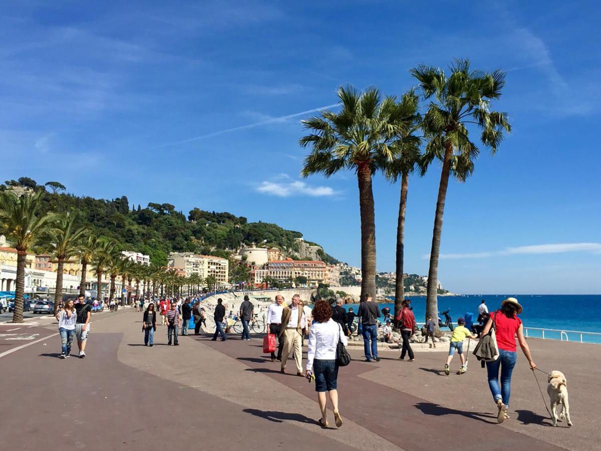 Rossetti 4 Pers Vecchia Nizza Wifi Apartment Luaran gambar